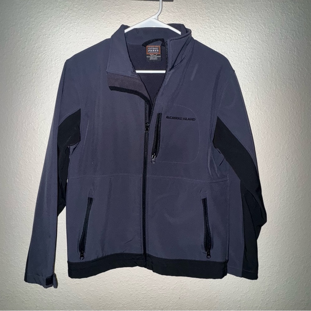 Alcatraz National Park Performance Jacket - Dark Blue